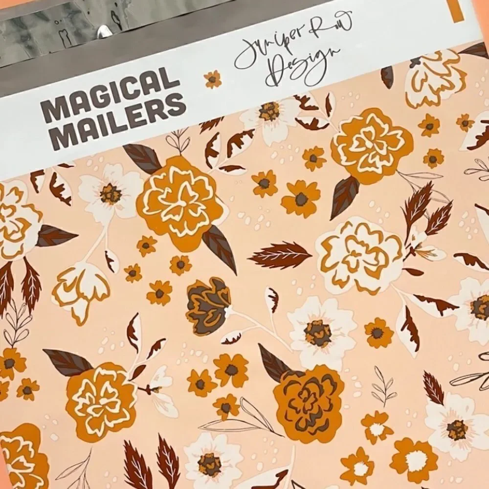 Poly mailers MIX 6x9 10x13 14.5x19 Insert cards washi tape stickers